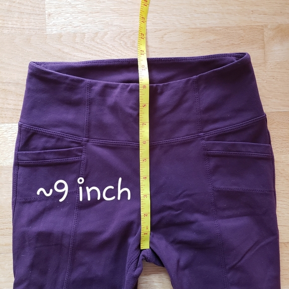 Athleta Leggings color red/purplish - Picture 6 of 7